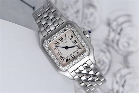 cartier panthere watch fake|cartier panthere diamond bezel.